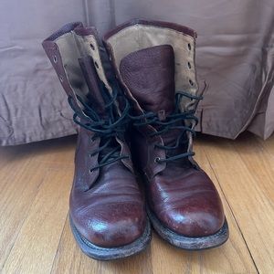 Gently used Frye lace up boots - 9.5